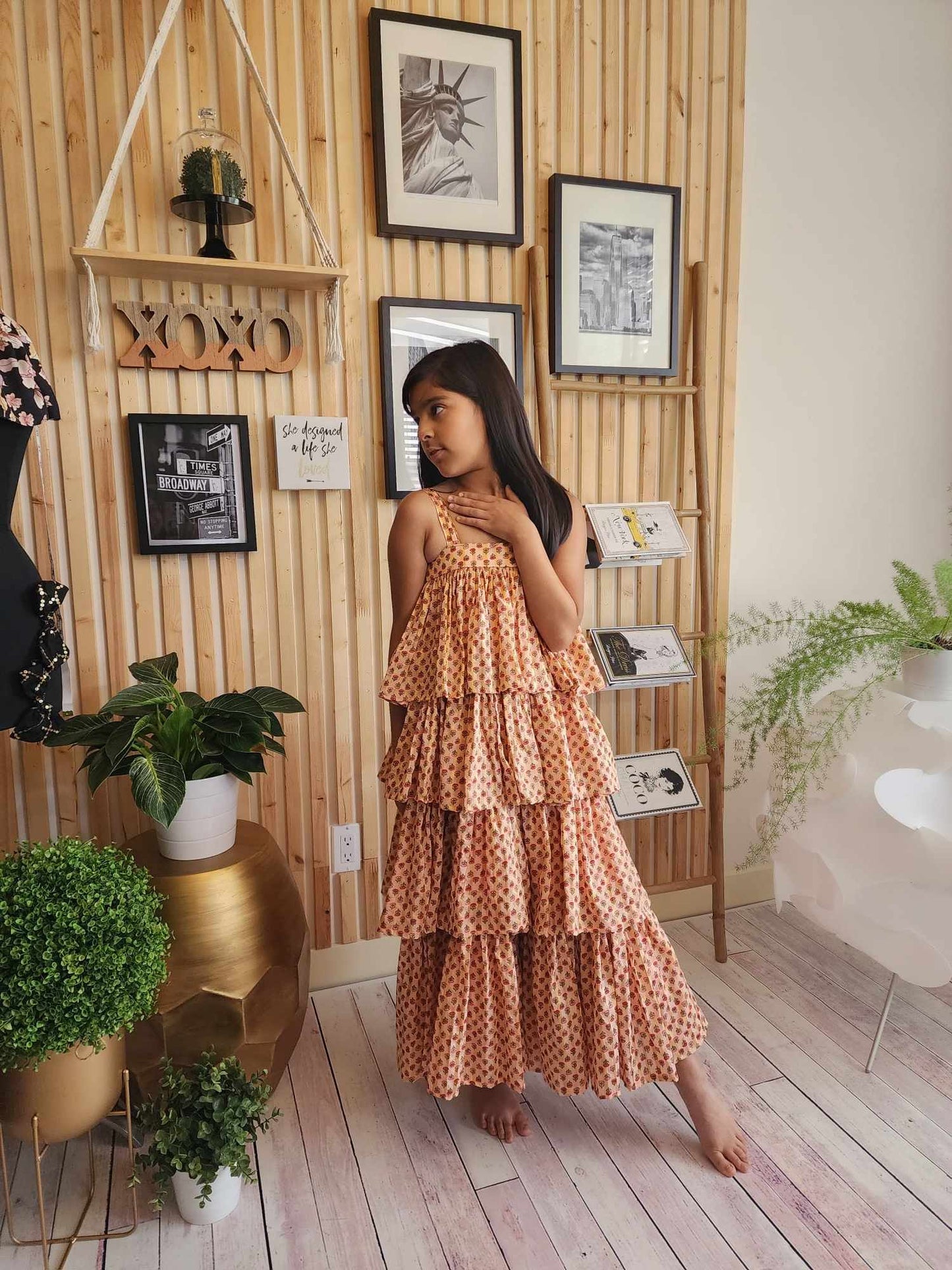 Hamptons Sway Ruffle Dress