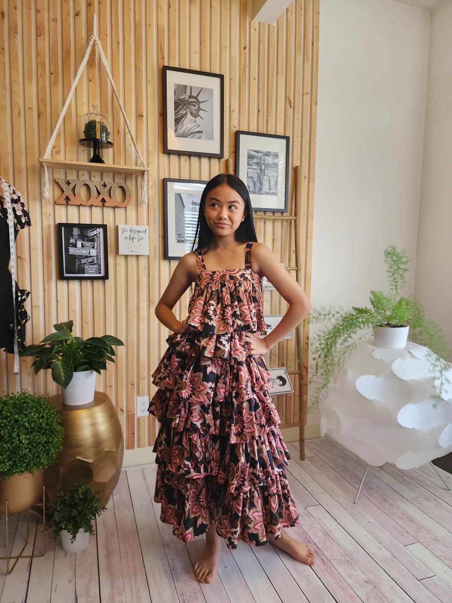 Broadway Sway Ruffle Dress