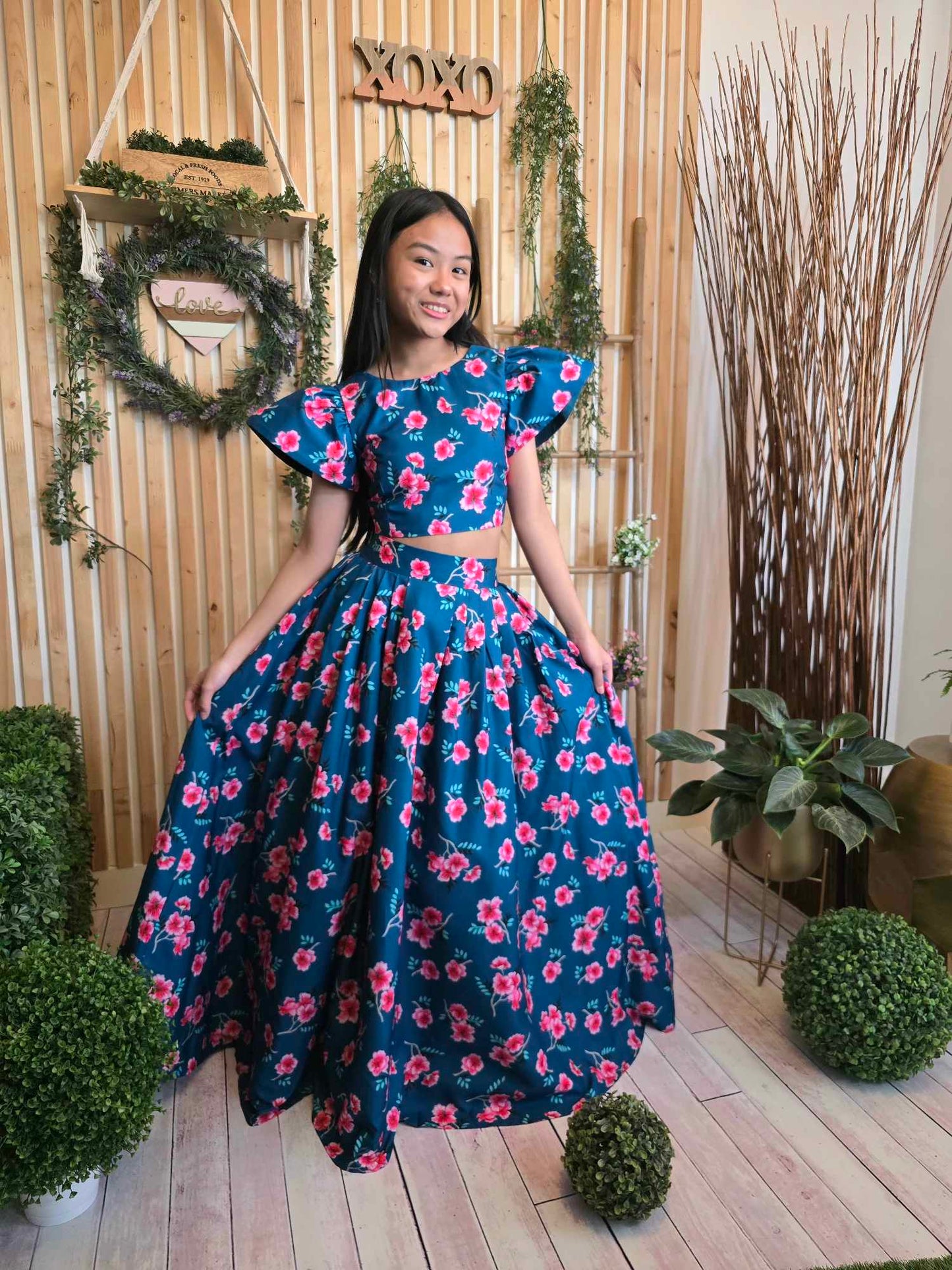 Luna Skirt & Top ( Lengha Version )