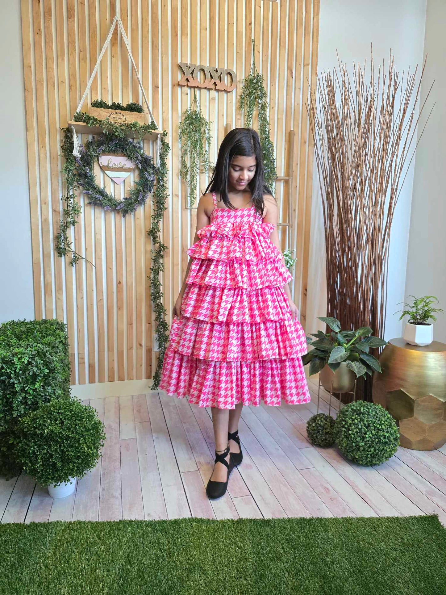 Mystic Sway Ruffle Dress