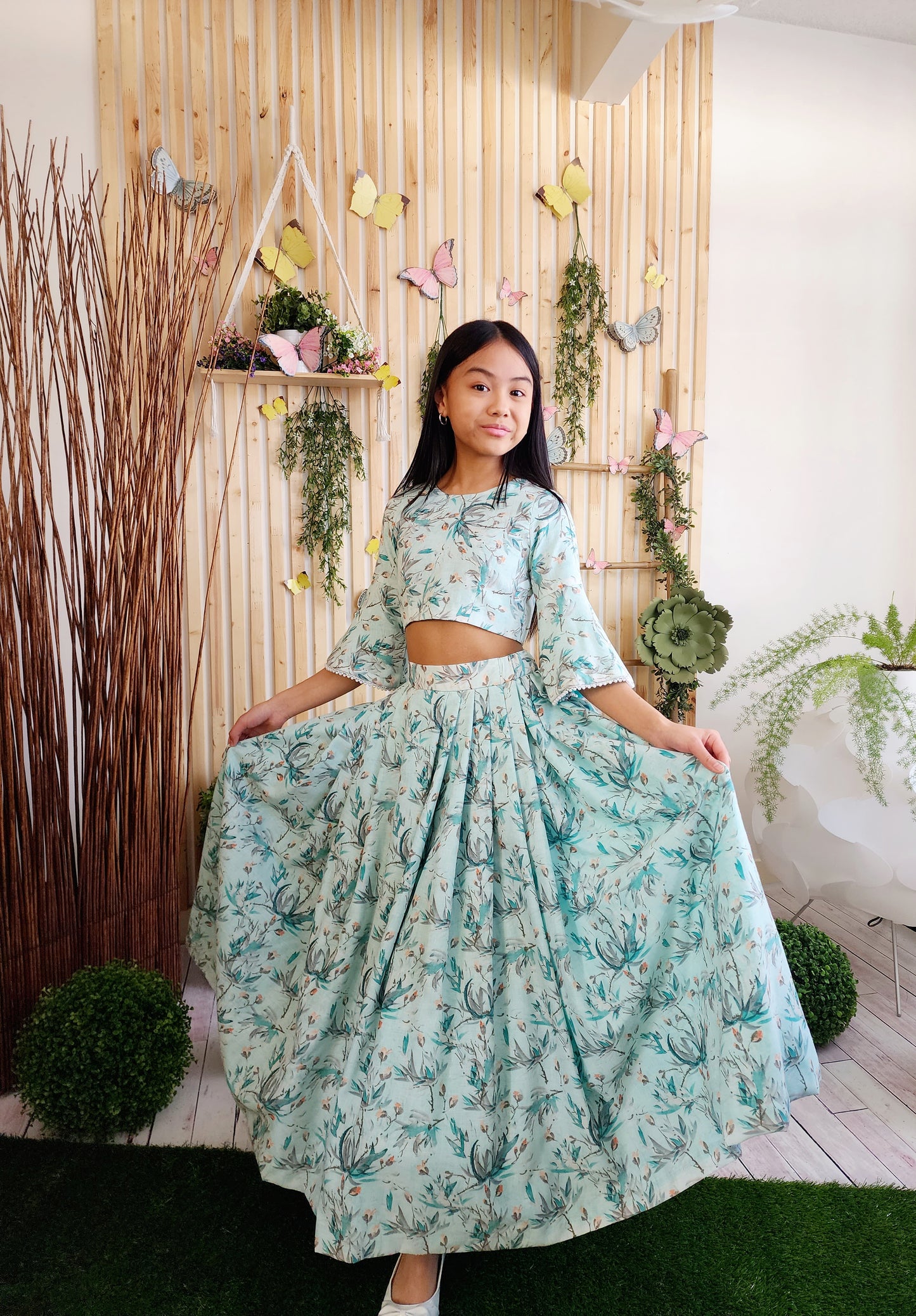 Fairy Lilly Skirt & Top (Lengha Version)