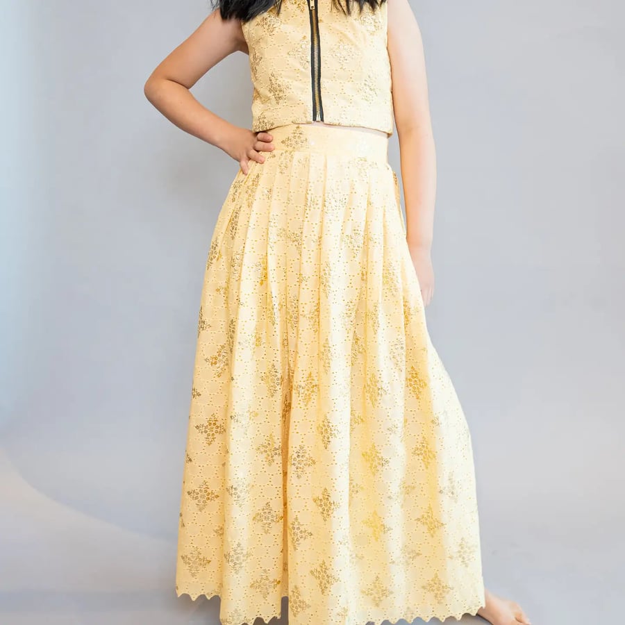 Sun Gold Skirt & Top