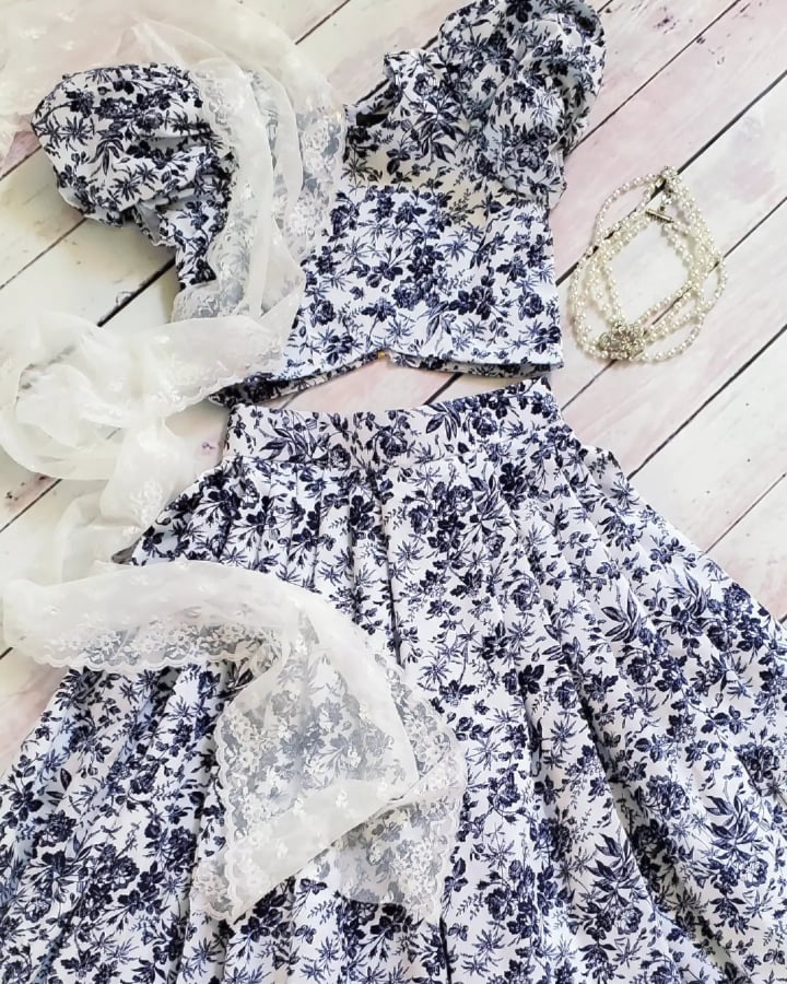 Ocean Breeze Skirt & Top