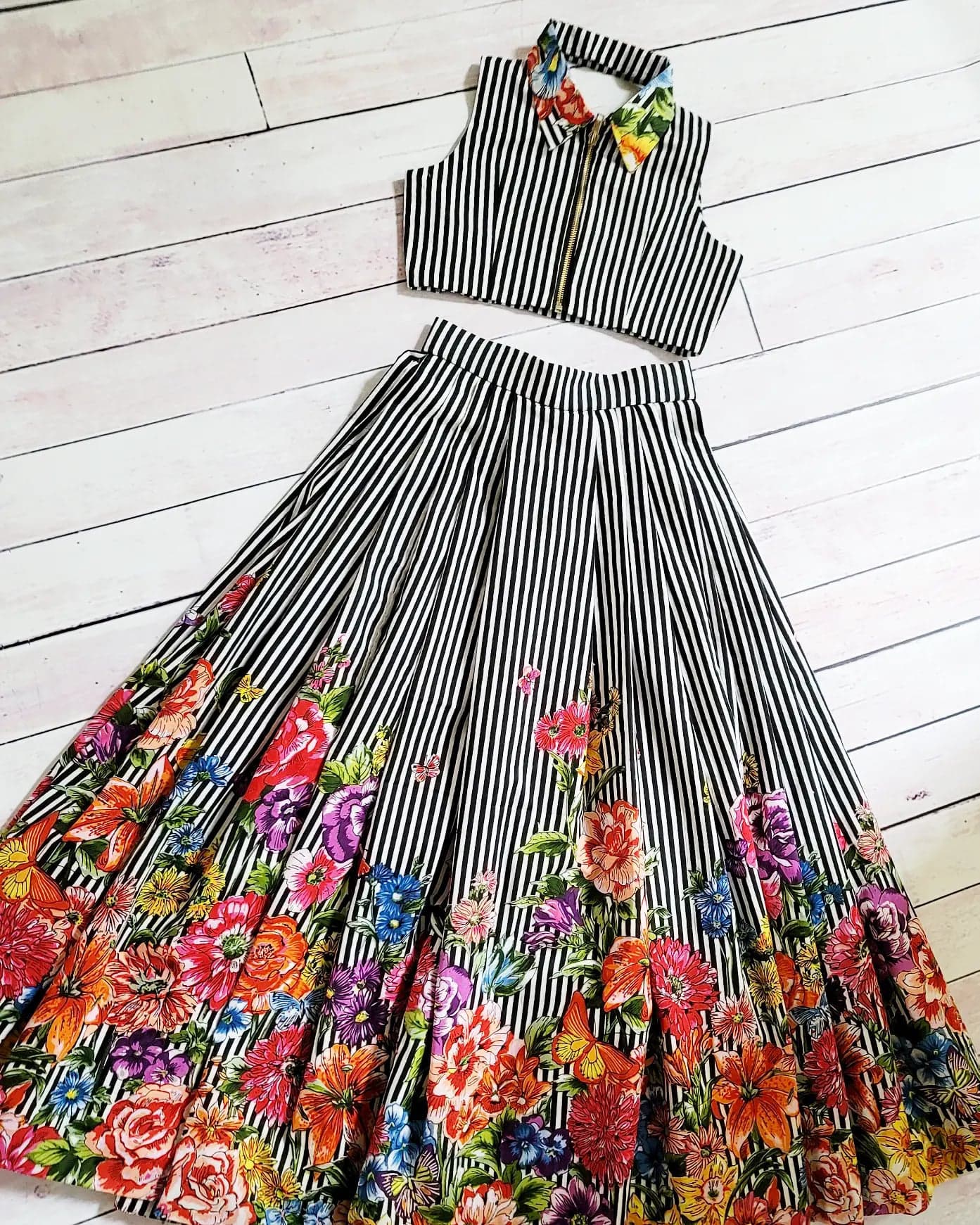 Magnolia Skirt & Top ( Lengha Version )