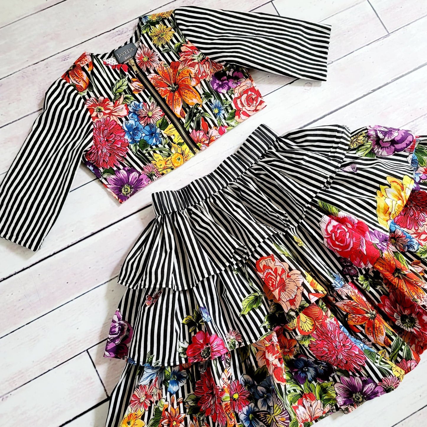 Magnolia Ruffle Skirt & Top