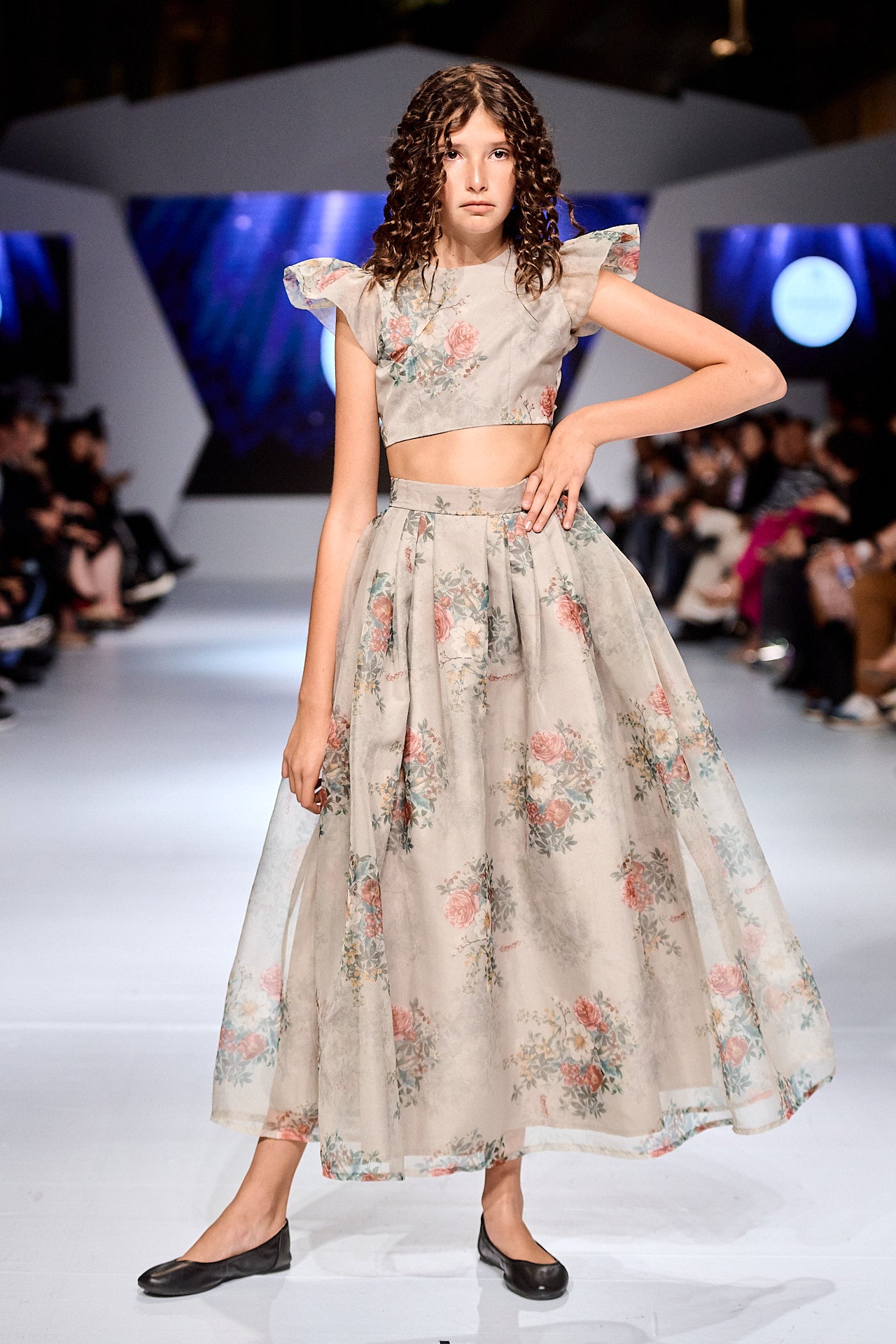 Amalfi Organza Skirt & Top ( Lengha Version )