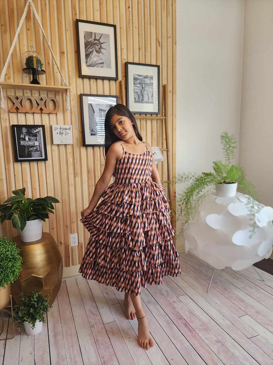 New York Ruffle Dress