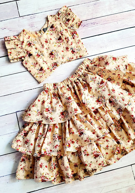 Senorita La Via En Rose Skirt