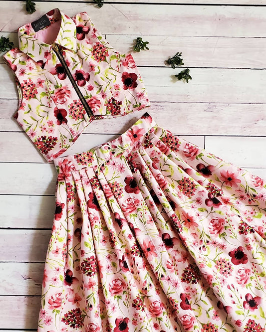 Avi Rose Skirt & Top