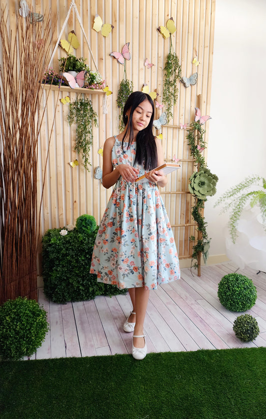 Peaches Magnolia Dress