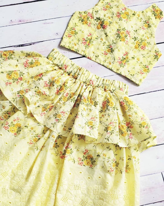 Hasina Ruffle Skirt & Top