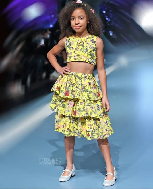 Safina Ruffle Skirt & Top