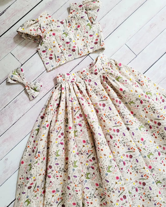 Gardena Skirt & Top ( Lengha Version)