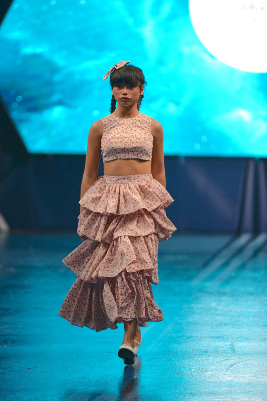 Rosalina Ruffle Skirt & Top ( Lengha Version)