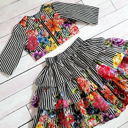 Magnolia Ruffle Skirt & Top