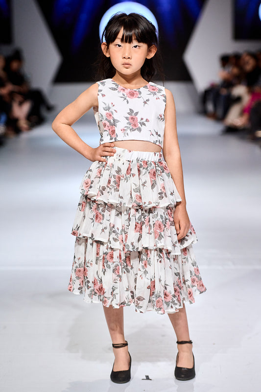 Sweet Rose ( Senorita ) Ruffle Skirt Only
