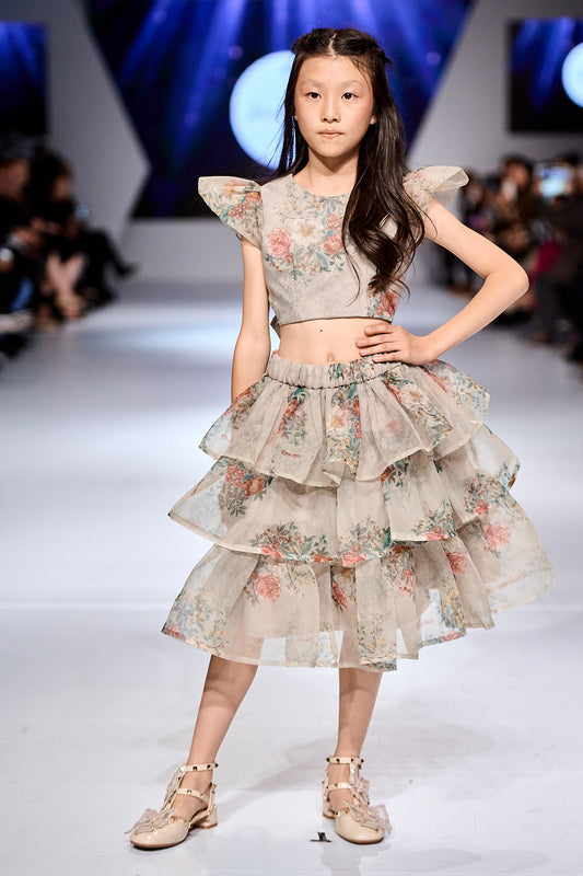 Amalfi Organza Ruffle Skirt & Top