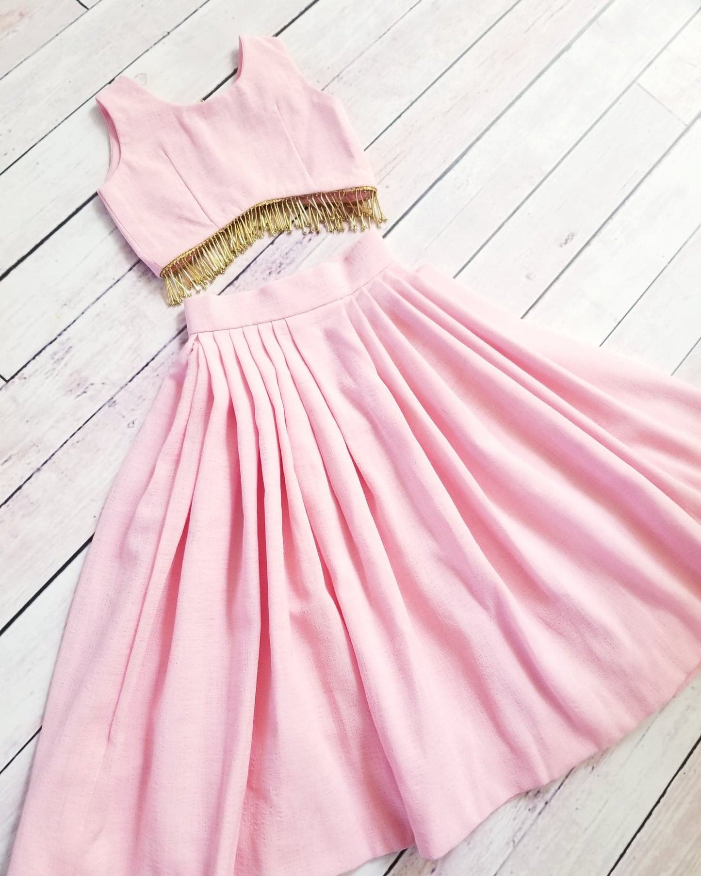 Sweetheart Cotton Candy Skirt & Top