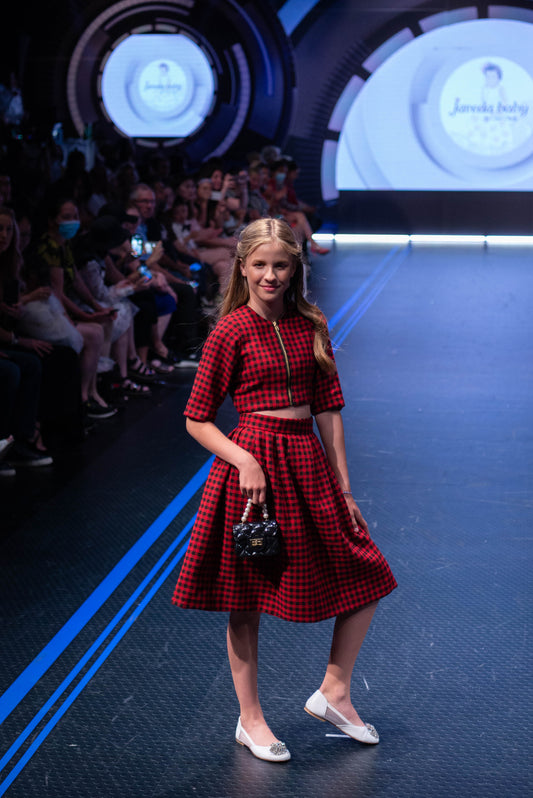 Red Rouge Skirt & Top
